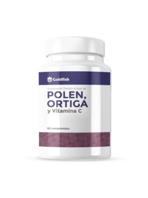VIGORMAX- Polen con Ortiga y Vitamina C x 30 Capsulas Goldfish